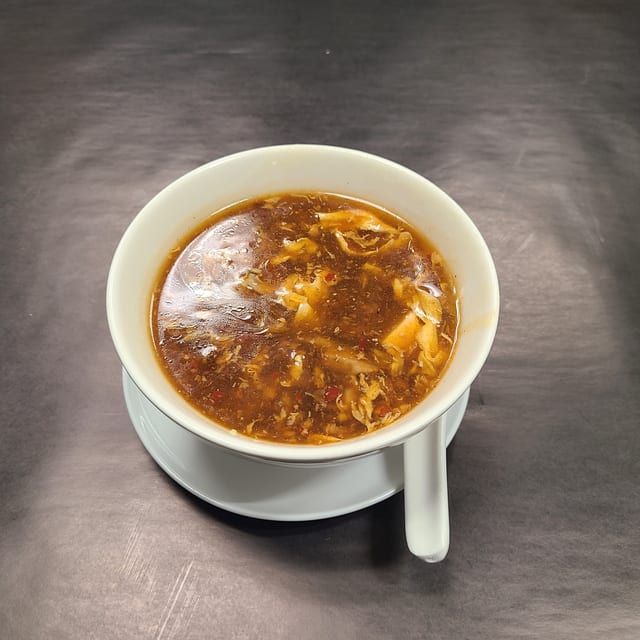 Medium Hot & Sour Soup.