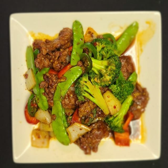 Fire Cracker Beef.