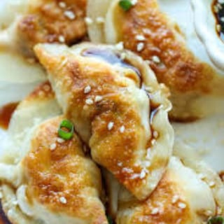 Chicken Pot Stickers Pan Fried