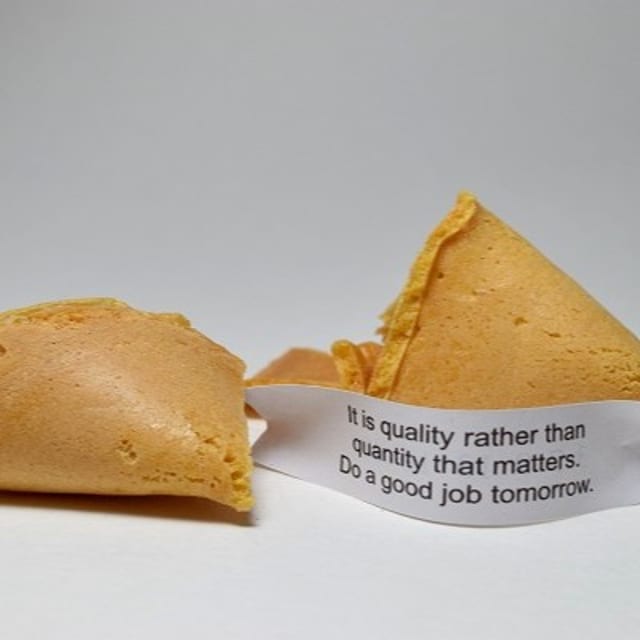 Add Fortune Cookies.