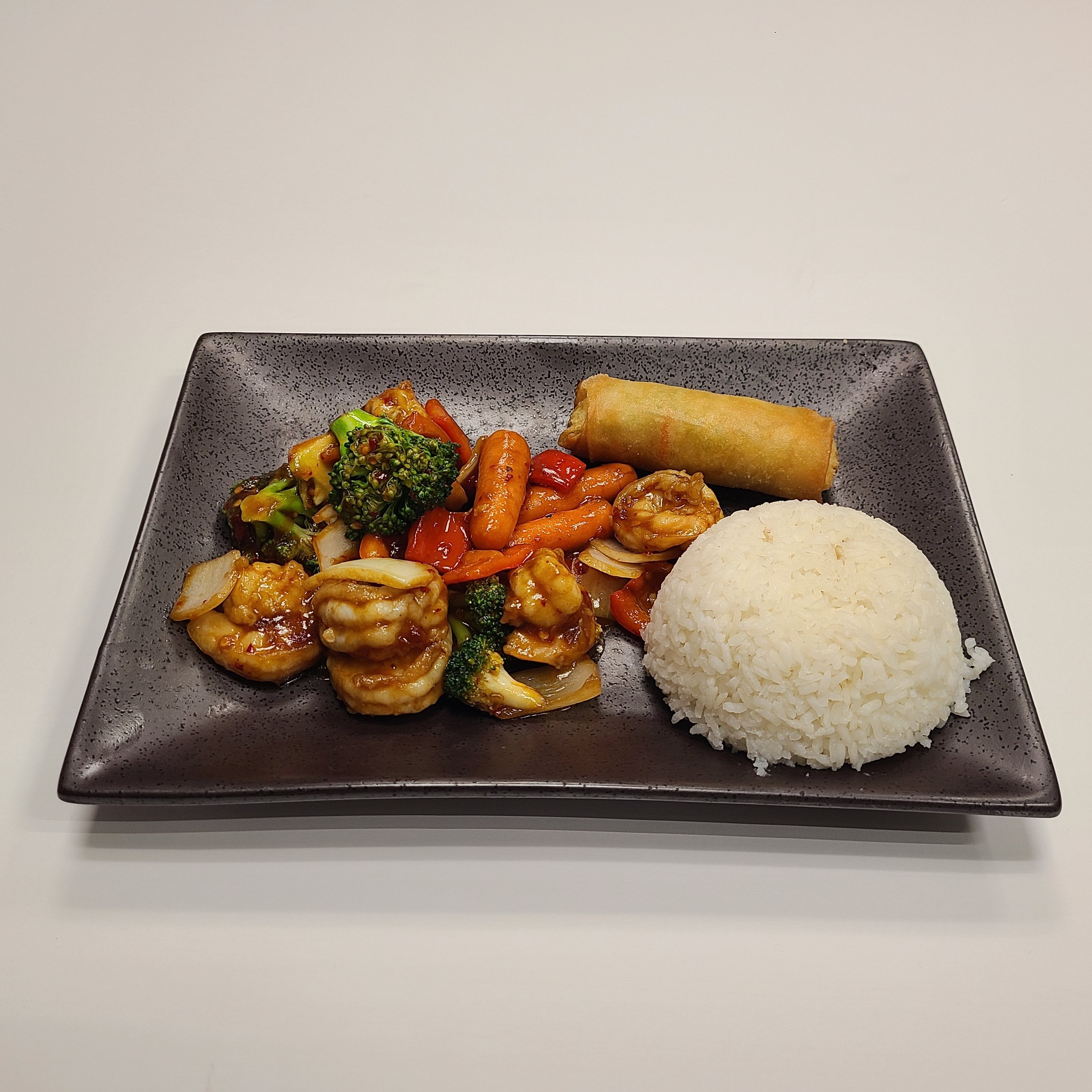 Szechuan Shrimp.