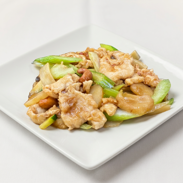 Cashew Chicken.