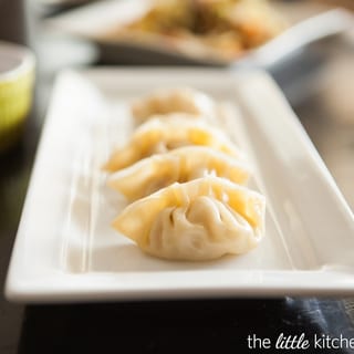 Chicken Pot Stickers Steamed